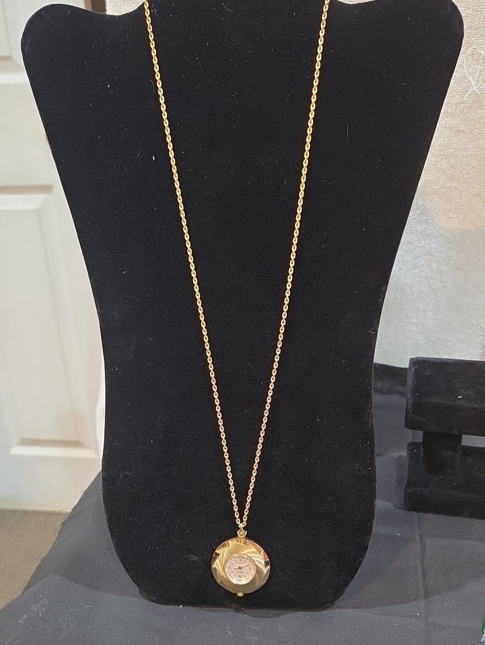 SAXONY WATCH NECKLACE